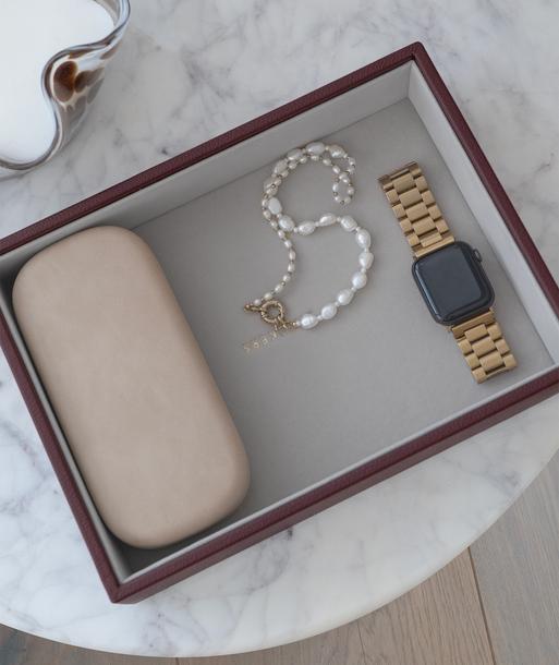 Burgundy Classic Chunky Jewellery Layer