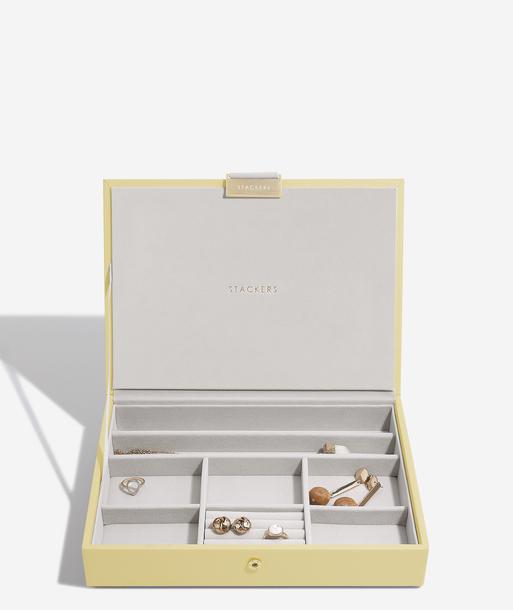Butter Yellow Classic Jewellery Box Lid