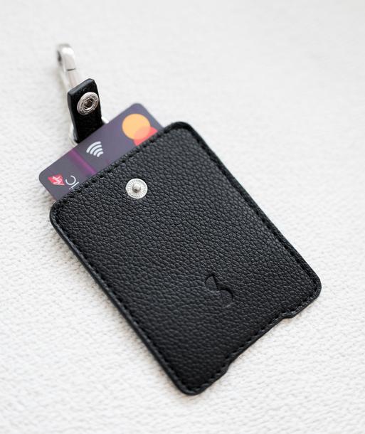Black Card Keyring