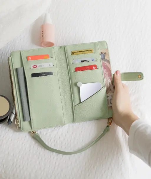 Green Large Purse
