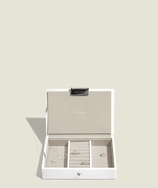 White Mini Jewellery Box Lid