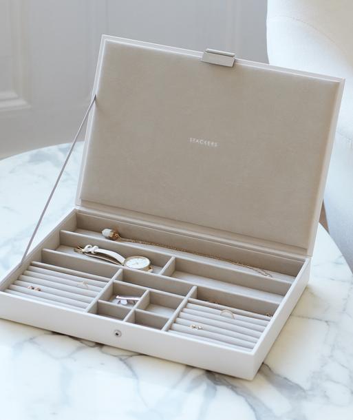 White Supersize Jewellery Box Lid