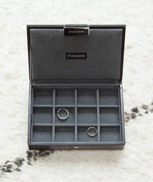 Black Cufflink Box