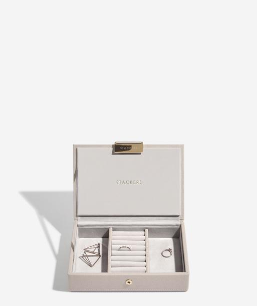 Taupe Mini Jewellery Box Lid