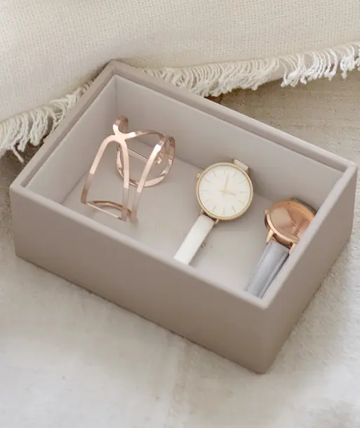 Taupe Mini Watch & Accessory Layer
