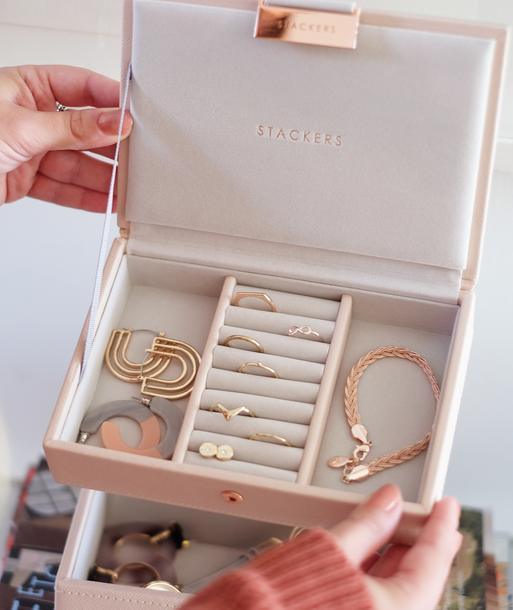 Blush Pink Mini Jewellery Box Lid