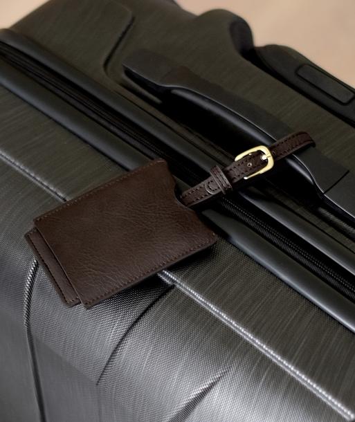 Brown Luggage Tag