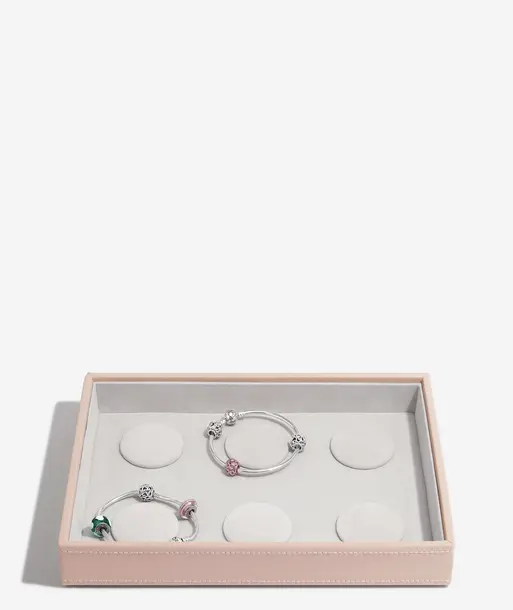 Blush Pink Classic 6 Bracelet Layer