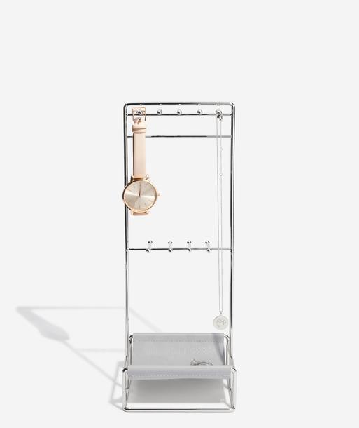 Pebble Grey Scoop Jewellery Stand