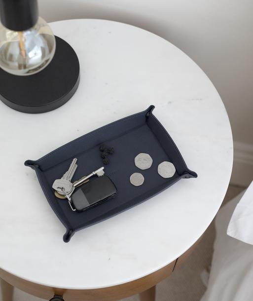 Navy Blue Travel Catchall