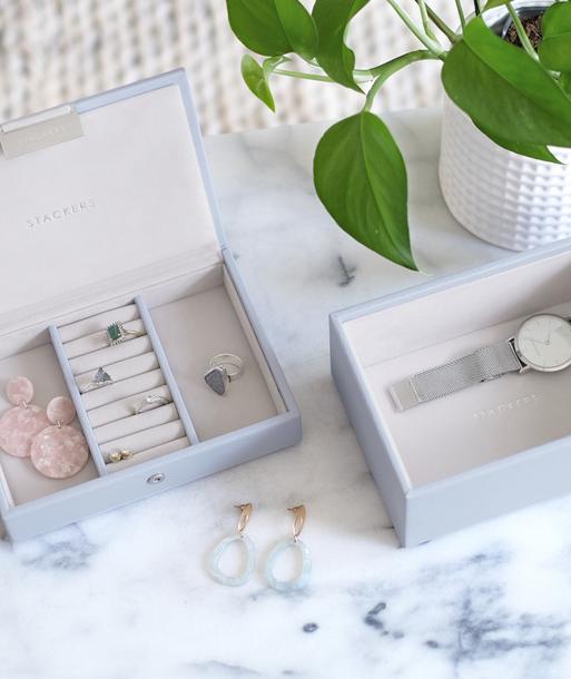 Lavender Mini Jewellery Box Set of 2