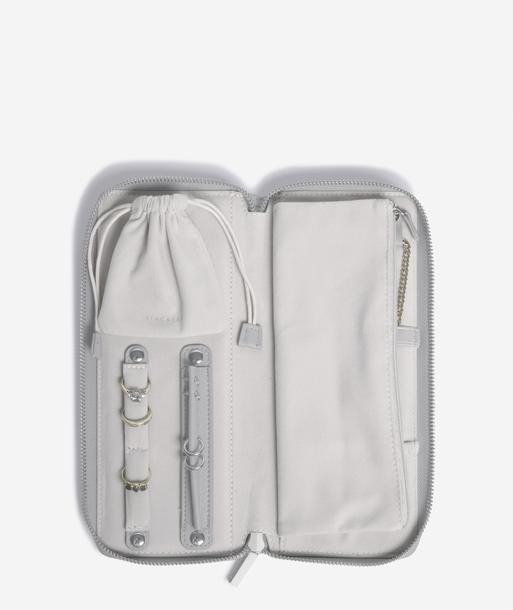 Pebble Grey Jewellery Roll