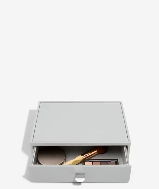 Pebble Grey Classic Makeup Organiser Drawer