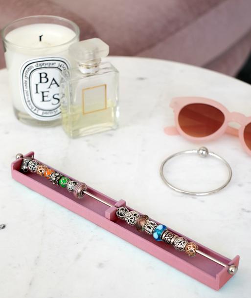 Rose Long Charm Bar