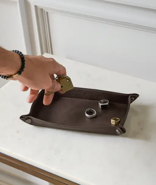 Brown Travel Catchall