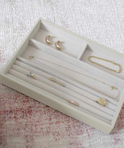 Oatmeal Classic Ring & Bracelet Layer