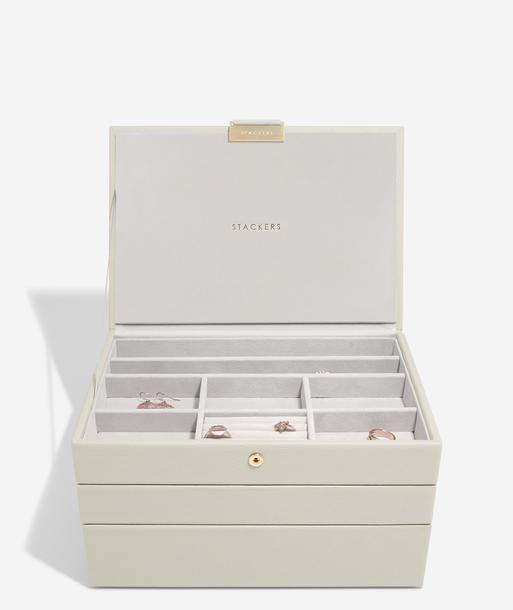 Oatmeal Classic Jewellery Box Set of 3