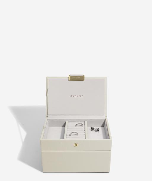 Oatmeal Mini Jewellery Box Set of 2