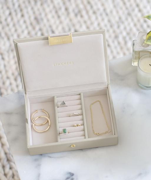 Oatmeal Mini Jewellery Box Lid