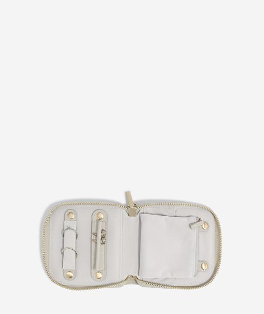 Oatmeal Compact Jewellery Roll