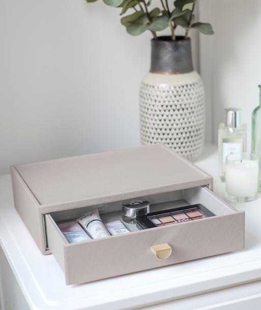 Taupe Makeup Organiser Drawer