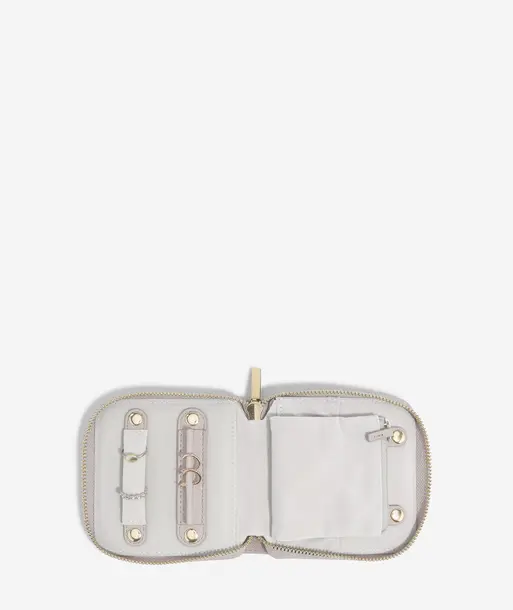 Taupe Compact Jewellery Roll