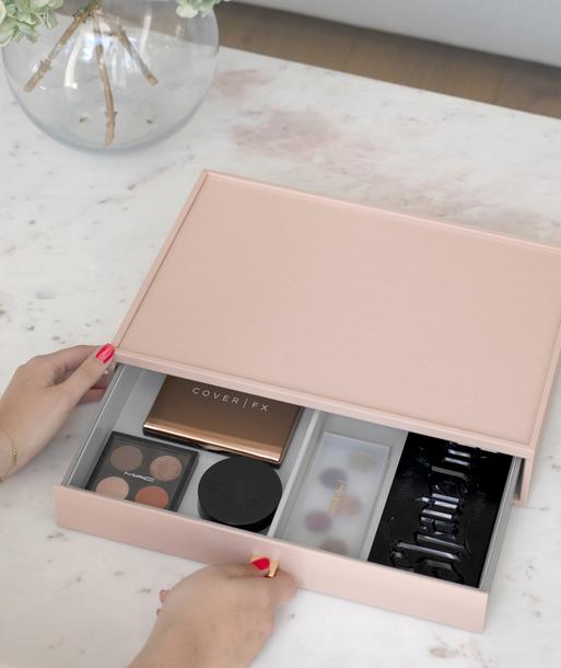 Blush Supersize Makeup Drawer