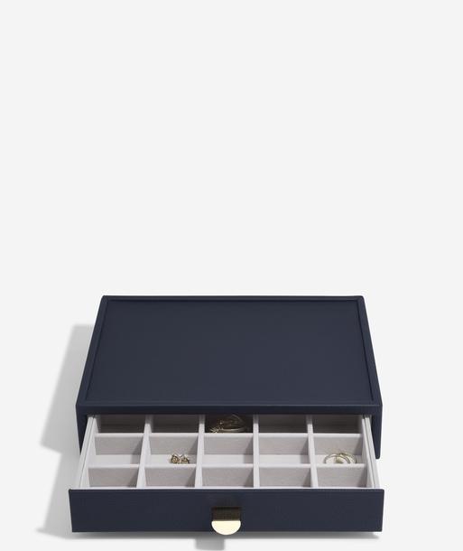 Navy Pebble Classic Trinket Drawer Layer