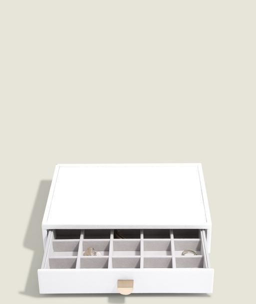 Pebble White Classic Trinket Drawer Layer