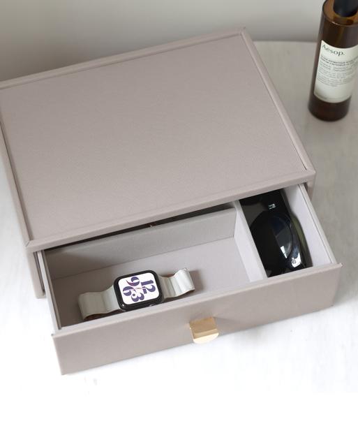 Taupe Classic Accessory Drawer Layer