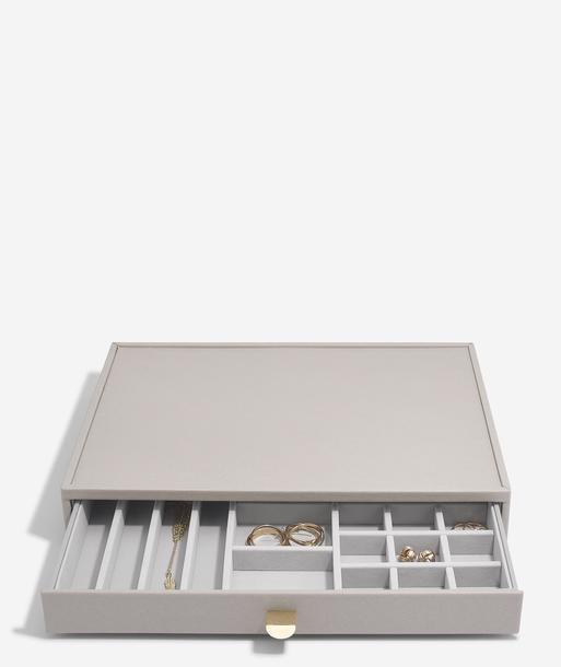Taupe Supersize All In One Jewellery Drawer Layer