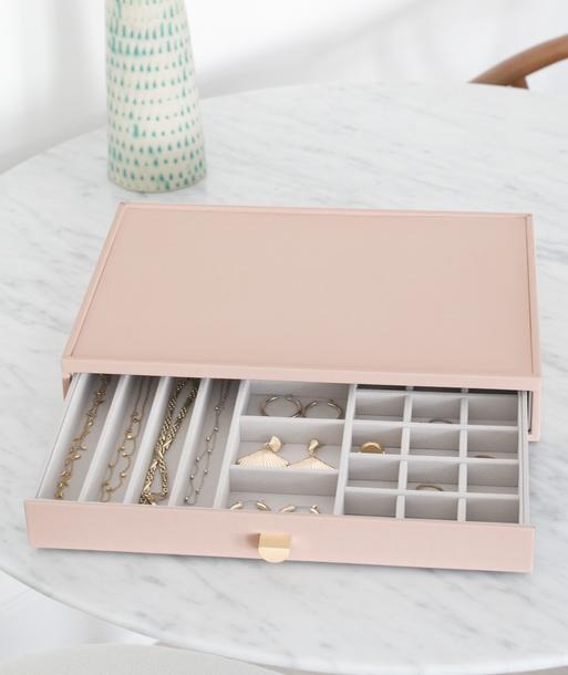 Blush Supersize All In One Jewellery Drawer Layer