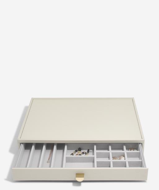 Oatmeal Supersize All In One Jewellery Drawer Layer