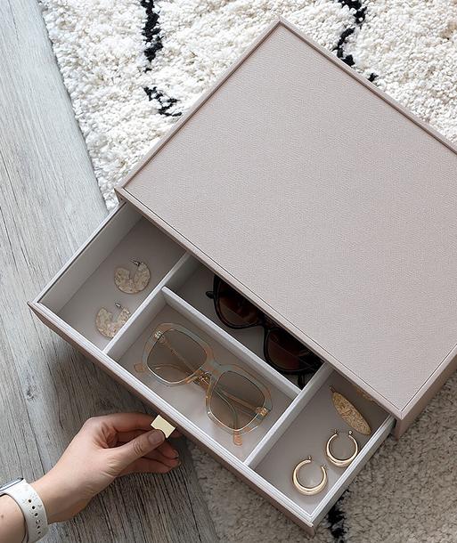 Taupe Supersize Accessory Drawer Layer