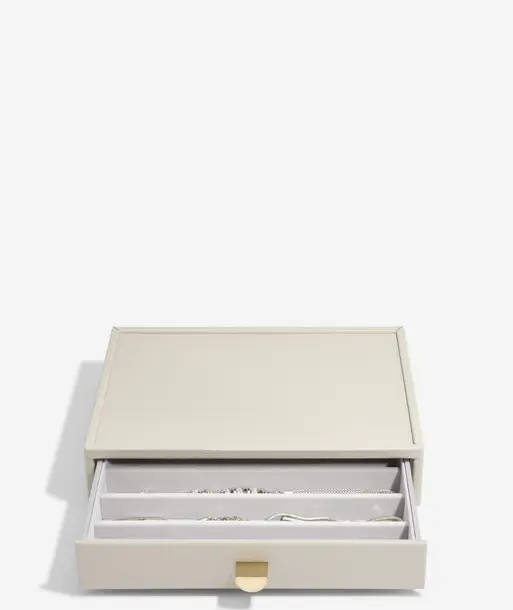 Oatmeal Classic Necklace Drawer Layer