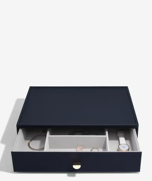 Navy Blue Supersize Accessory Drawer Layer