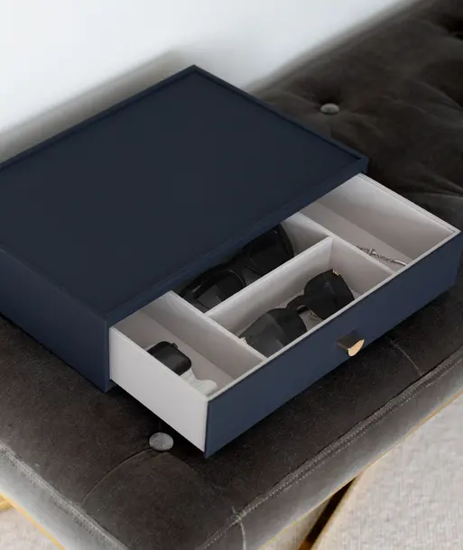 Navy Blue Supersize Accessory Drawer Layer