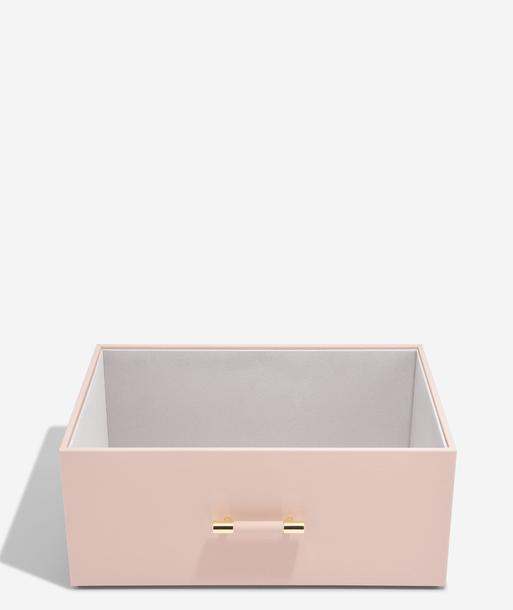 Blush Pink Storage Box with Handle