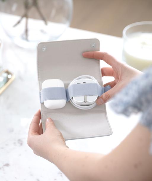 Lavender Compact Cable Tidy