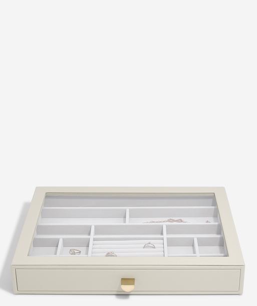 Oatmeal Supersize Jewellery Box Display Drawer