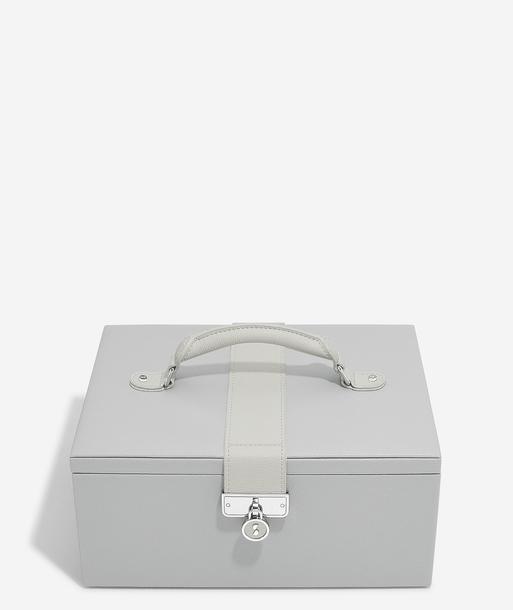 Pebble Grey Luxury Classic Jewellery Box