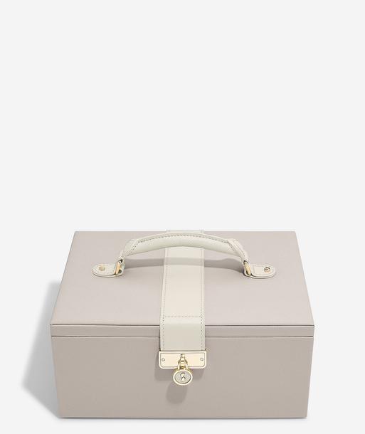 Taupe Luxury Classic Jewellery Box