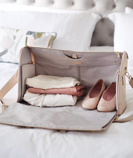 Blush Pink Weekend Garment Bag