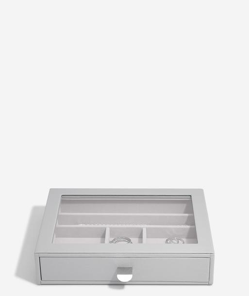 Pebble Grey Classic Jewellery Box Display Drawer