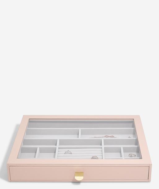 Blush Pink Supersize Jewellery Box Display Drawer