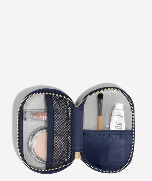 Limited Edition Navy Velvet Compact Cosmetic Case