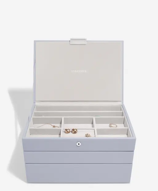 Lavender Classic Jewellery Box Set of 3