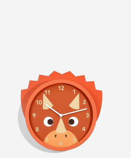 Troy Triceratops Wall Clock