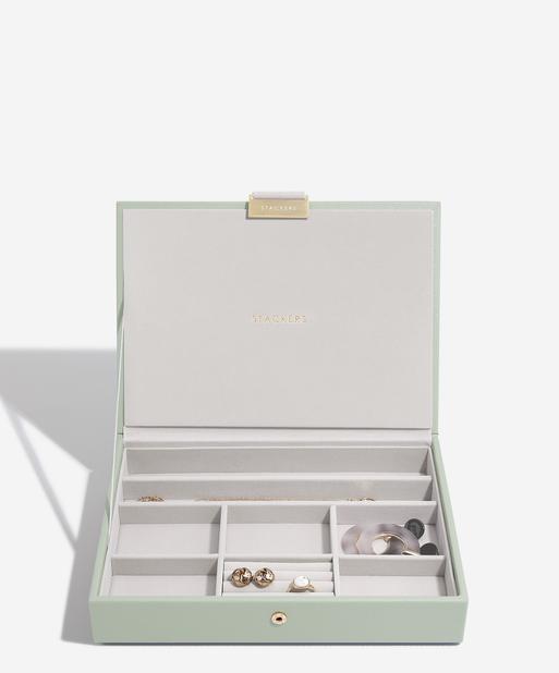Sage Green Classic Jewellery Box Lid