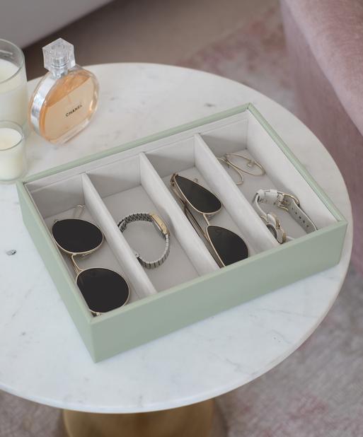 Sage Green Classic Glasses & Accessory Layer